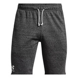 Short Fitness Under Armour Rival Terry Gris Hombre 1361631-0