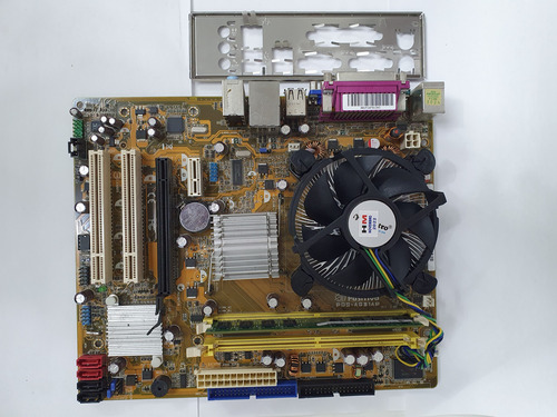 Placa Mãe 775 Ddr2 Pos-ag31ap +core 2 Duo E8400 + 2g Espelho