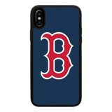 Funda Uso Rudo Tpu Para iPhone Boston Red Sox Beisbol Mlb