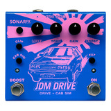 Pedal De Distorsion + Boost Y Cab Sim  Jdm Drive Sonarfx