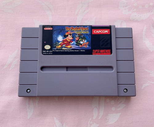 The Magical Quest Mickey Mouse Juego Original Super Nintendo