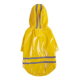 Chamarra Impermeable Para Perros Y Gatos Ropa Amarillo S