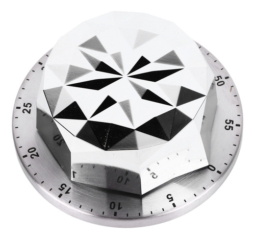 Reloj Despertador Timer Kitchen Chef De Acero Inoxidable