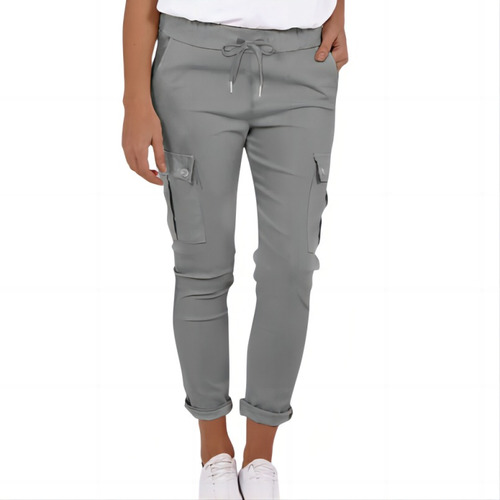 Cargo Pants Pantalon Jogger Tipo Cargo Para Dama Con Stretch