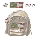 Lindo Conjunto De Mochilas Estudantis De Grande Capacidade,