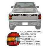 Calavera Chevrolet Silverado 2001 2003 Californiana Izq