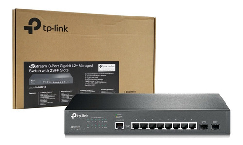 Tp-link Hub Switch Gerenciável 8 Porta Gigabit Sg3210 + 2sfp