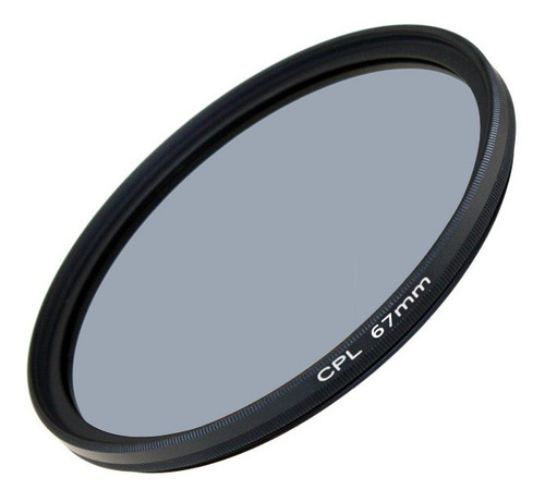 Cpl Polarizador 67mm 18-135mm 550d Canon T4i T5i 70d 7d 60d