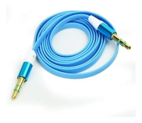 Cable Audio Auxiliar Plug 1x1 3.5 Mm 1 Mt /crisol Tecno
