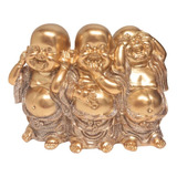 Figura Decorativa Budas Sabios