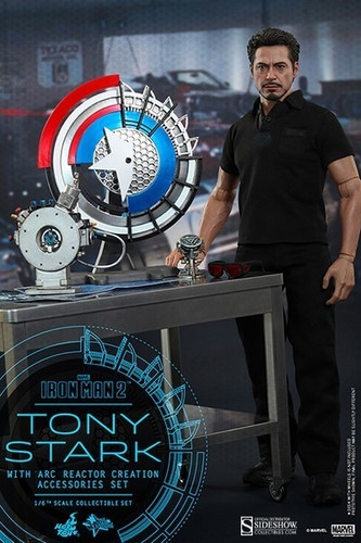 Tony Stark Arc Reactor Creation Hot Toys 1/6 Iron Man