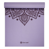 Mat Yoga 5mm Colchoneta Mats Gaiam N°1 Usa Ecológico- El Rey Color Lilac Sundial