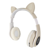 Auriculares Bluetooth Lxb39a Cat Ear, Bonitos Bajos Ajustabl