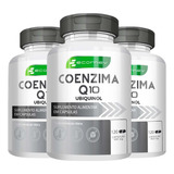 3un Coenzima Q10 Ubiquinol Puro Premium 500mg 360cp Ecomev