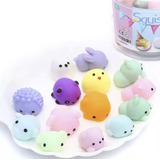 5 Squishy Mochi De Animales Juguete Piñata Souvenir