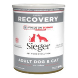 Sieger Extra Recovery Perros & Gatos En Lata X340g X6 Un