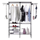 Organizador Multifuncional Unipolar Rack Zapatero Perchero 