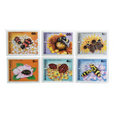 Hungría Insectos Mariposas Serie Sc 2625-30 80 Mint L15766