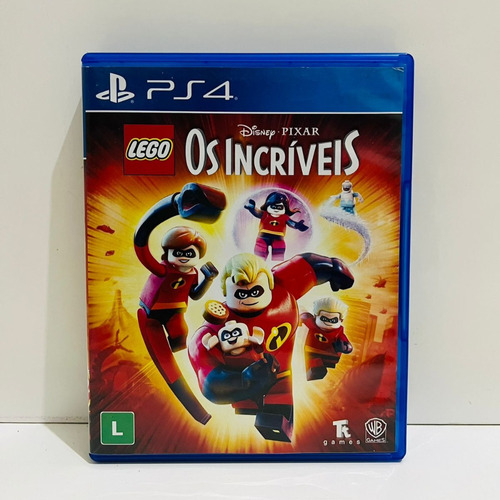 Jogo Lego Os Incríveis Ps4 Midia Fisica Usado