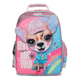 Mochila Chimola Espalda 16 Pulgadas Dog Bt80