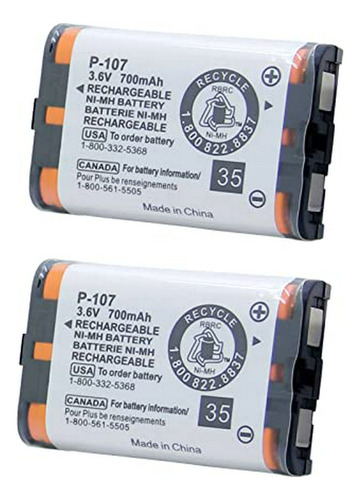 Hhrp107 Baterías Recargables Compatible Con Para Panasonic H