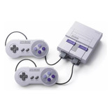 Super Nintendo Snes Classic Edition Mini + 02 Controles+ Vários Jogos