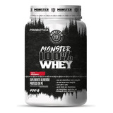 Probiotica Monster Whey Concentrado\isolado 900g Morango