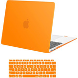 Funda Mosiso/cubre Teclado Macbook Air 13 2020/19/18 Naranja