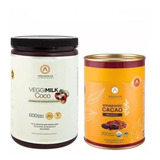 Leche De Coco 600g + Cacao Orgánico Polvo 200g. Envio Gratis