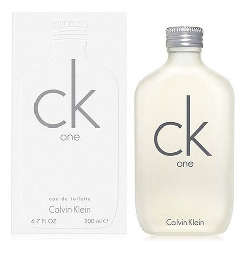 Perfume Ck One 200ml Unisex Edt 100% Original Factura A Y B