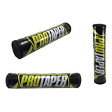 Pad Protector Manubrio Protaper Black-yellow Atv Cuatriciclo