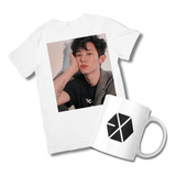 Combo Remera Y Taza | Chanyeol | Exo | Kpop