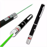 Caneta Laser Pointer Verde Lanterna 10000mw Até 9km 5 Ponta