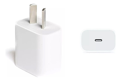 Cargador Salida Usb C 18w Compatible iPhone 15 Carga Rápida