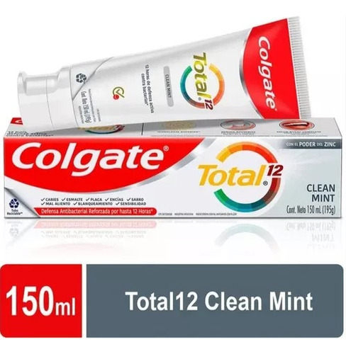 Pasta Dental Colgate Total 12t  - 193gr 