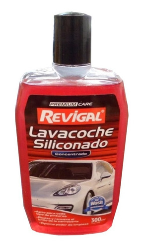 Lavacoche Siliconado Concentrado 300 Cm3 Shampoo Lava Auto