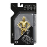 Boneco De Ação Hasbro Star Wars Black Series Archive C 3po