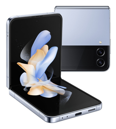 Samsung Galaxy Z Flip4 5g Dobrável 256gb Snapdragon Azul