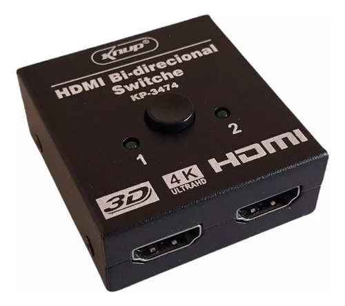 Chaveador Switch Compativel Hdmi 2x1 E 1x2 Bi-direcional 4k