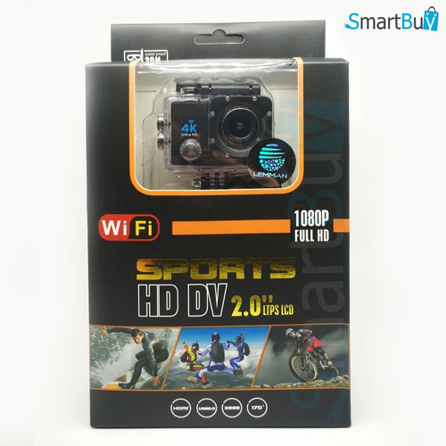 Cámara Deportiva Función Wifi Tipo Go Pro Full 1080 Hd Moto