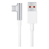 Cabo Usb Carregador P/ Xiaomi Carga Rápida Tipo C 120w 1.0m