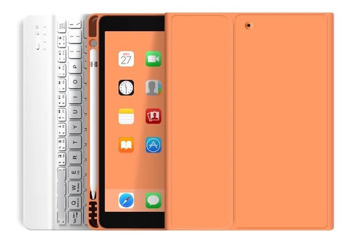 Carcasa Soft Para iPad Mini 4/5 (7.9)+ Teclado Color Español