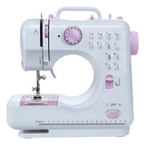 Maquina Coser Portatil Electrica Mini Luz Led 12 Puntadas