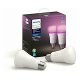 Philips Hue A19 2 Focos Led Inteligentes