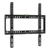 Soporte Tv Led Lcd Fijo Ultra Slim Vesa 400x400 Max 40kg Color Negro