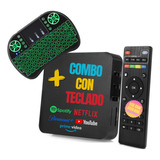 Smart Tv Box Tvbox Convertidor A Smart 4gb 32gb Wifi Combo