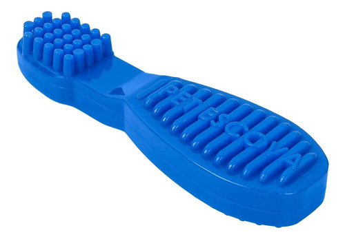 Pet Escova G (20cm) - Petgames Cor Azul