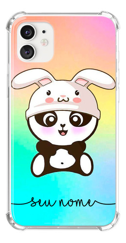 Capa Capinha Com Nome Personalizada Panda 1