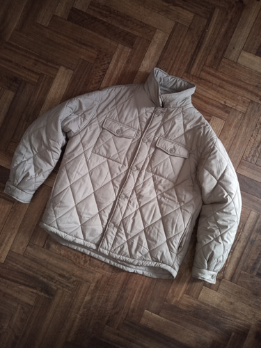 Campera Beige Zara Oversize 