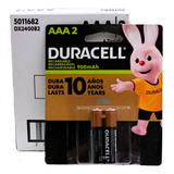 12 X Pilas Recargables Aaa Duracell 900 Mah 1.2 V